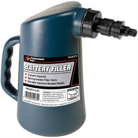 PERFORMANCE TOOL 2QT Battery Filter W54274